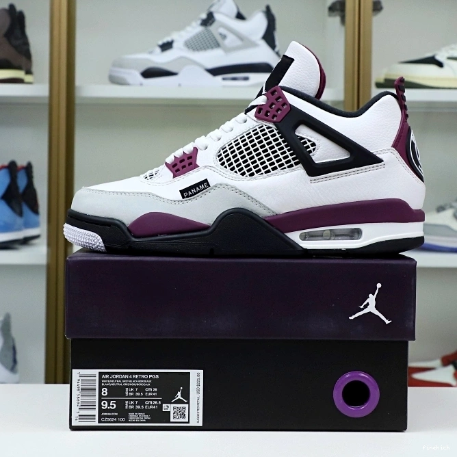 AIR JORDAN PARIS AIR SAINT-GERMAIN X RETRO JORDAN 'BORDEAUX' 4 1121